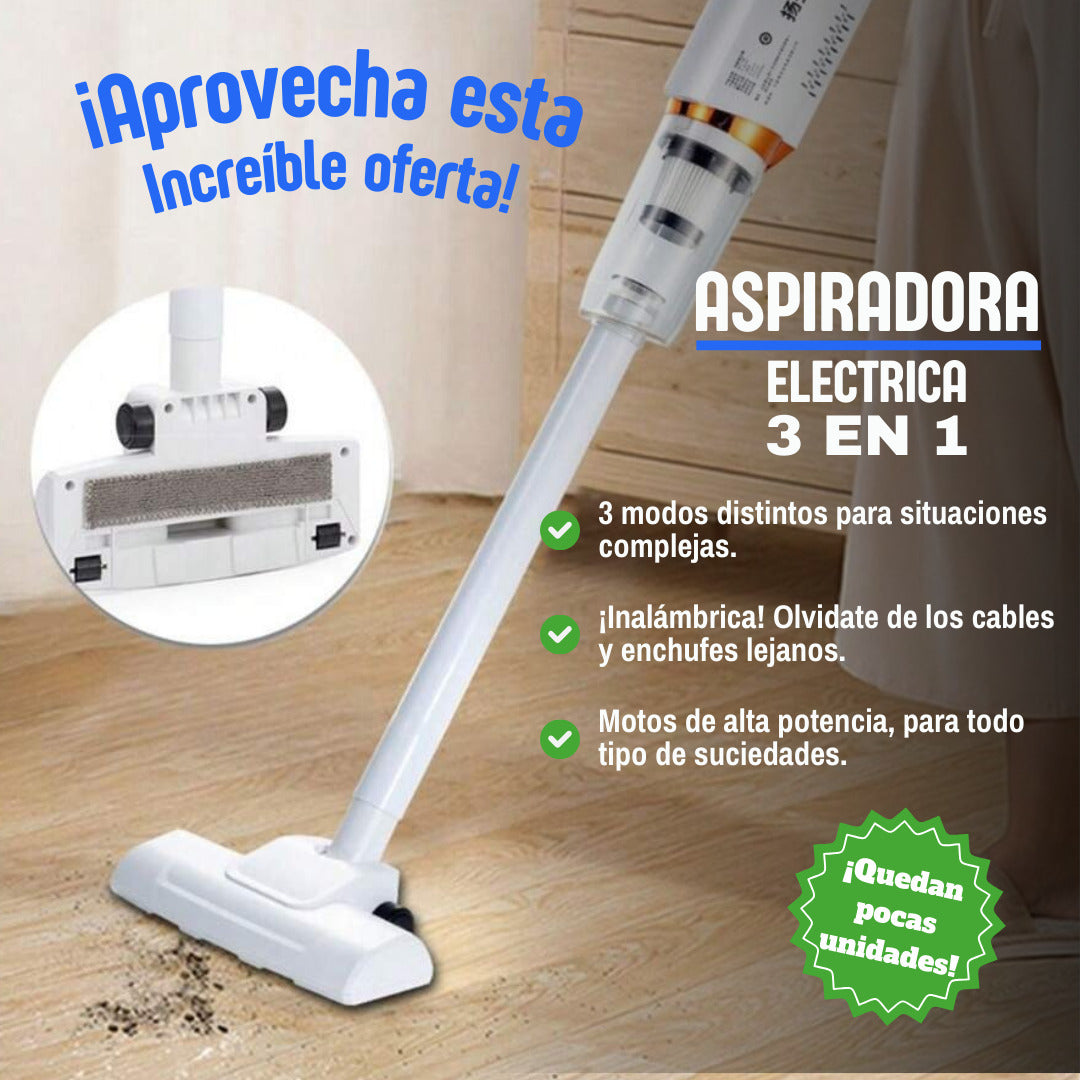 ASPIRADORA INALAMBRICA 3 EN 1