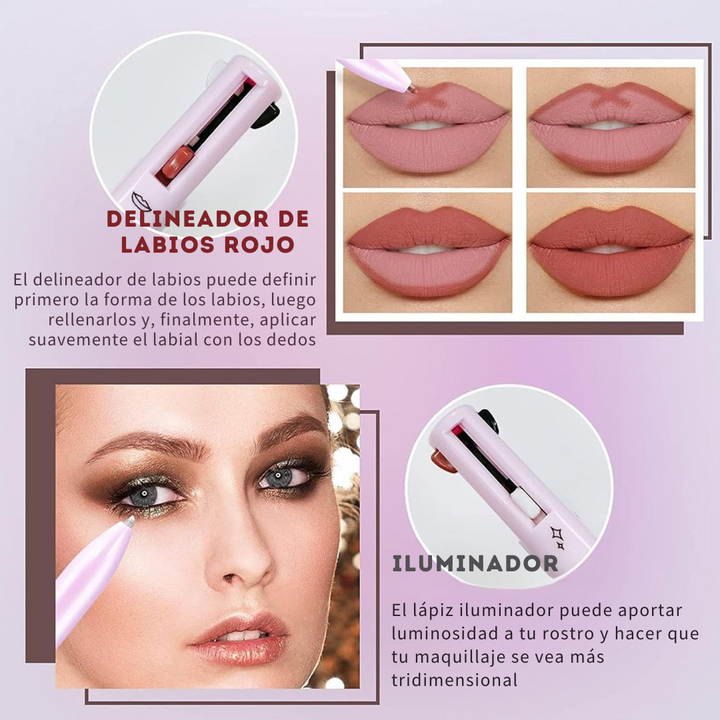 Lapiz MagicLiner 4 en 1 para maquillaje