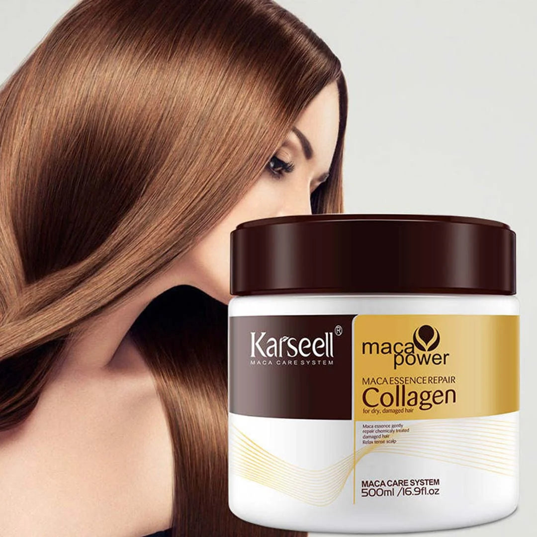 GlowLuxe™ - Kit Karseell Tratamiento Capilar con Colágeno