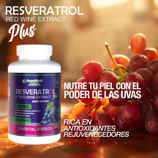 Resveratrol x 100 Cápsulas