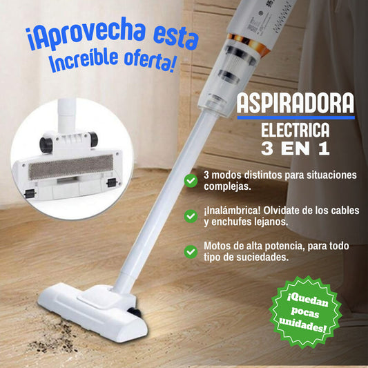 ASPIRADORA INALAMBRICA 3 EN 1