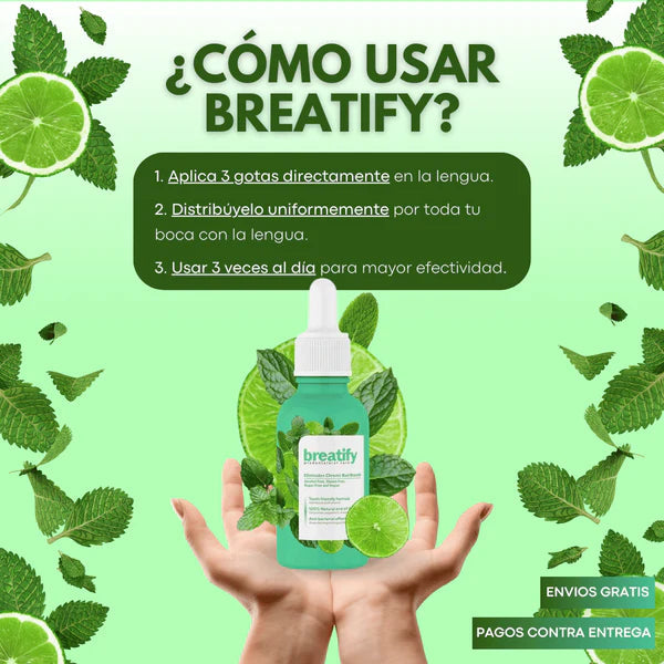 ¡Recupera tu Confianza con BREATIFY®: Frescura Natural al Instante! 🍃