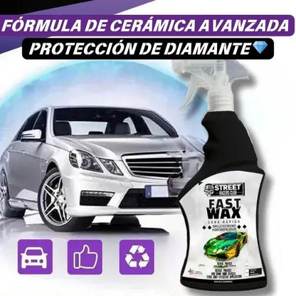 FAST WAX PRO -  Super Porcelanizador Cera Auto (600 ml)