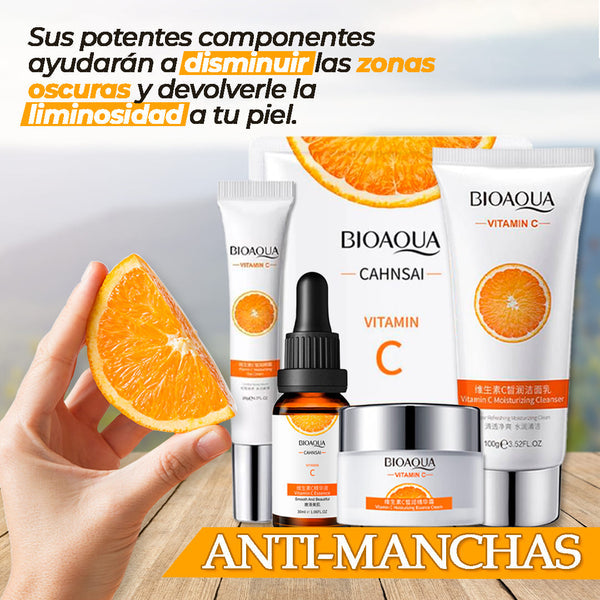 KIT PREMIUM X5 RUTINA VITAMINA C DE BIOAQUA