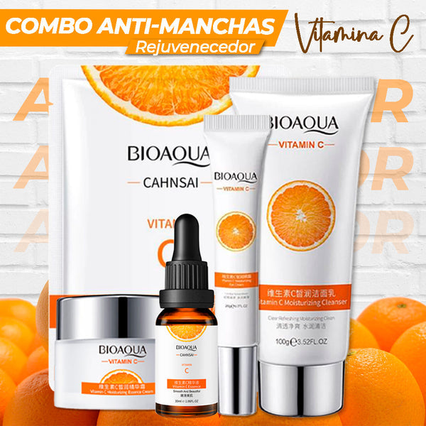 KIT PREMIUM X5 RUTINA VITAMINA C DE BIOAQUA