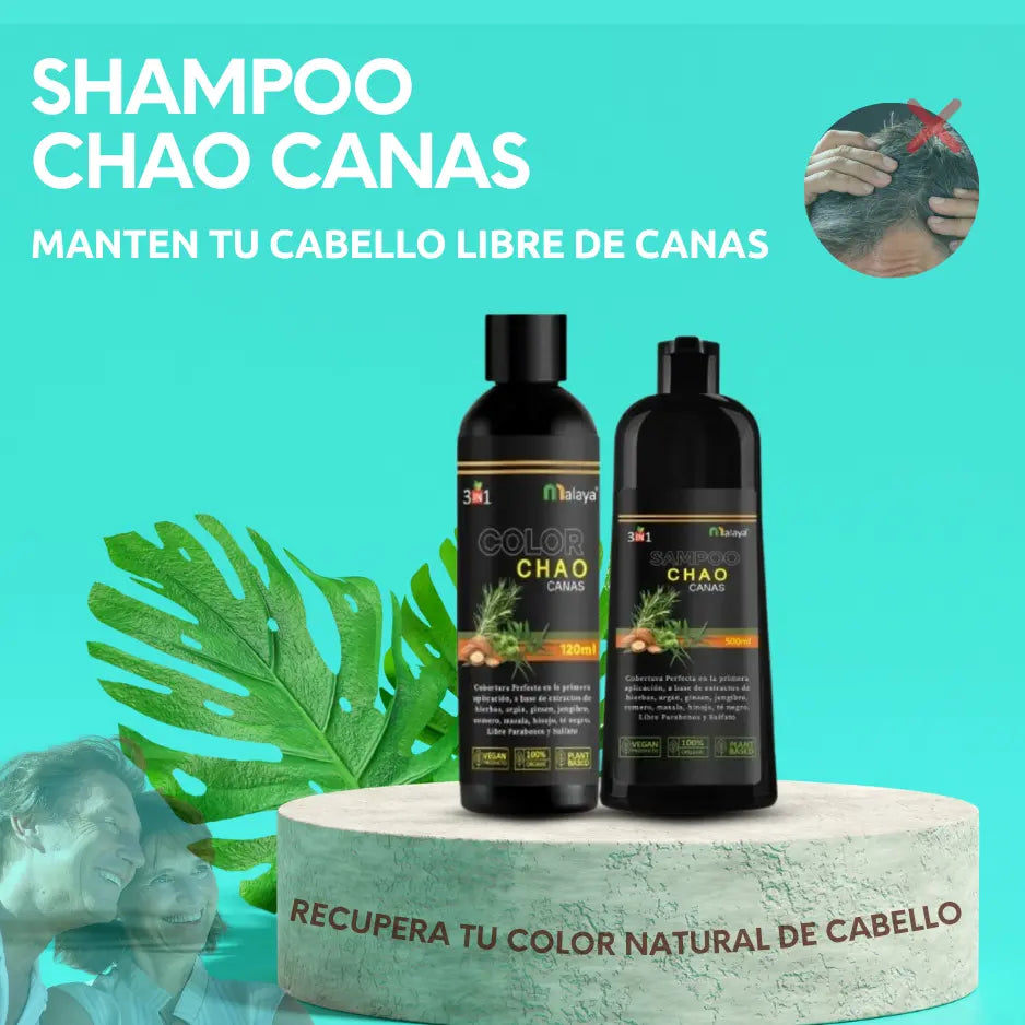 SHAMPOO CHAO CANAS +TRATAMIENTO