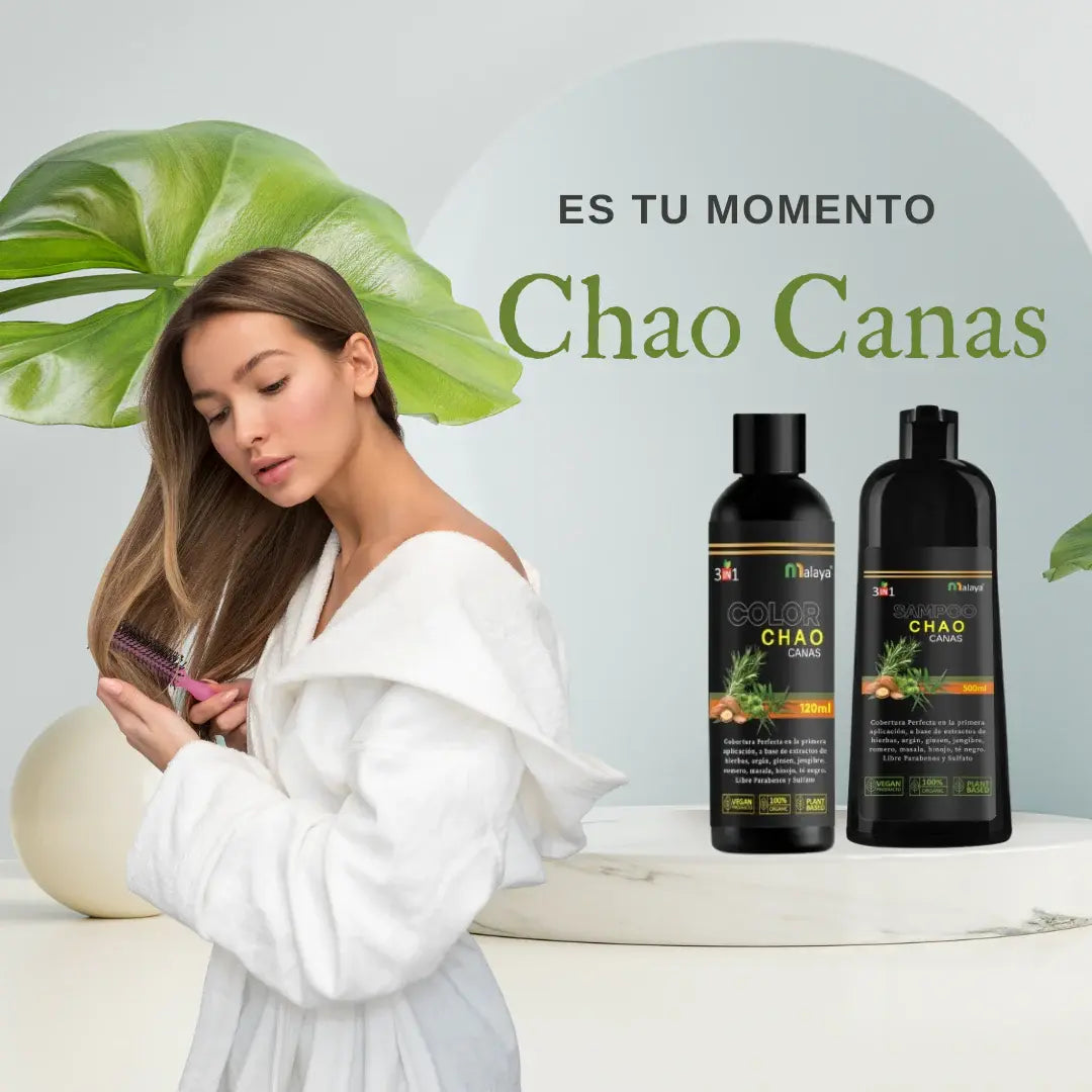 SHAMPOO CHAO CANAS +TRATAMIENTO