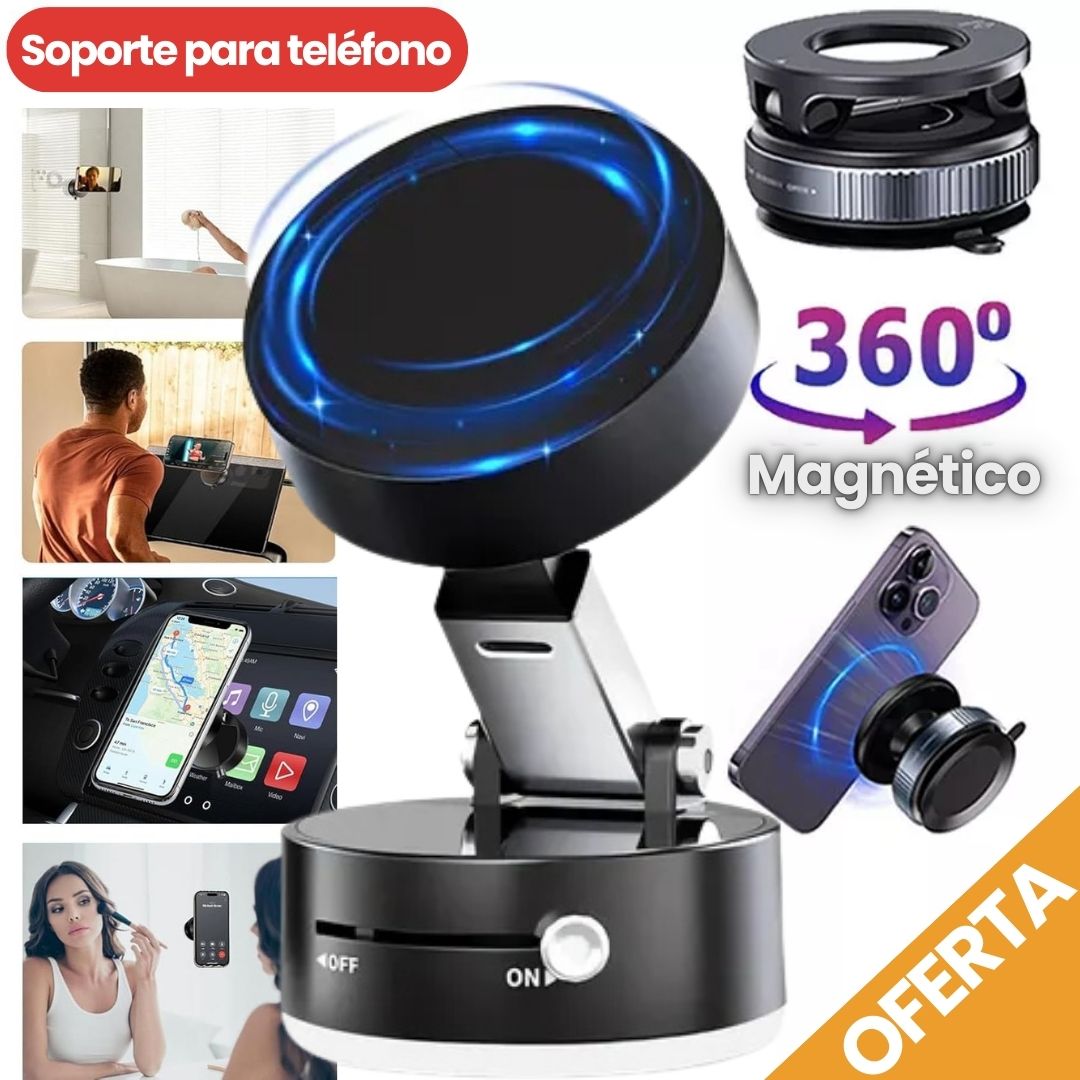 Soporte magnético para teléfono SnapHold 360°