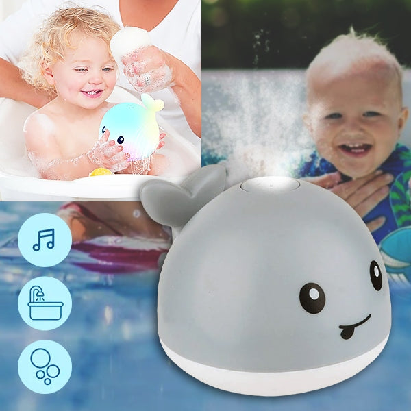 Juguete de baño de ballena