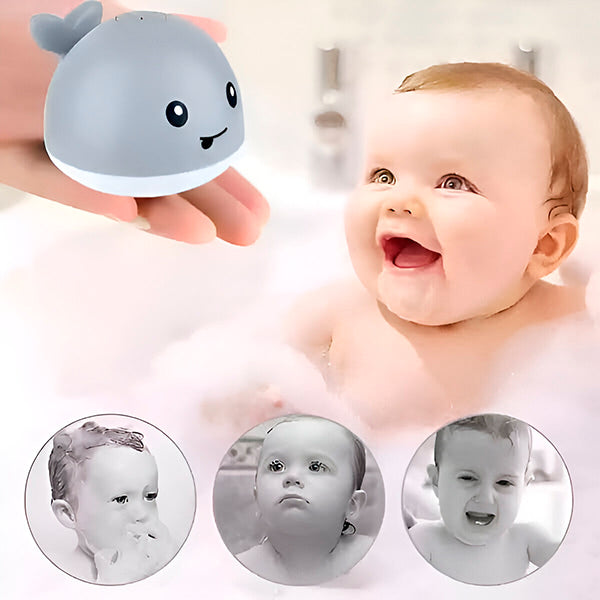 Juguete de baño de ballena