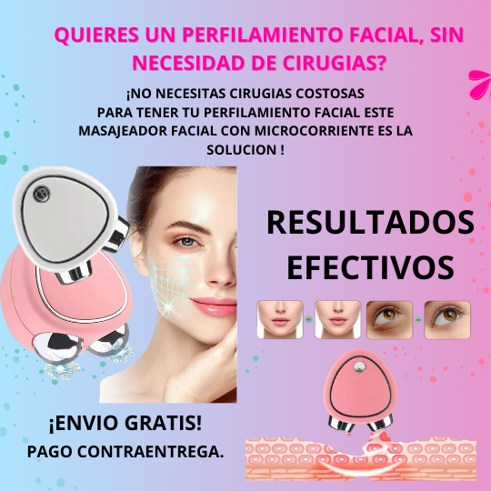 LiftGlow™️ Masajeador Facial Con Microcorriente + Gratis Serum Conductor