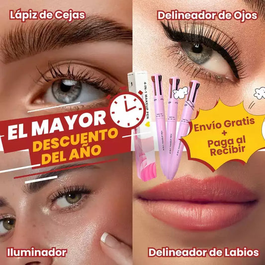 Lapiz MagicLiner 4 en 1 para maquillaje